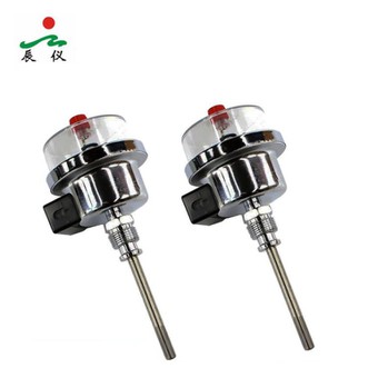 Bimetall-Thermometer mit elektrischem Kontakt